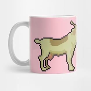 Digital Wildlife Elegance Goat Mug